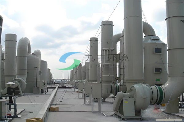 2025年食品加工行业主要用喷淋塔处理什么?