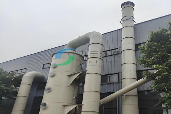 电镀公司为何要使用喷淋塔