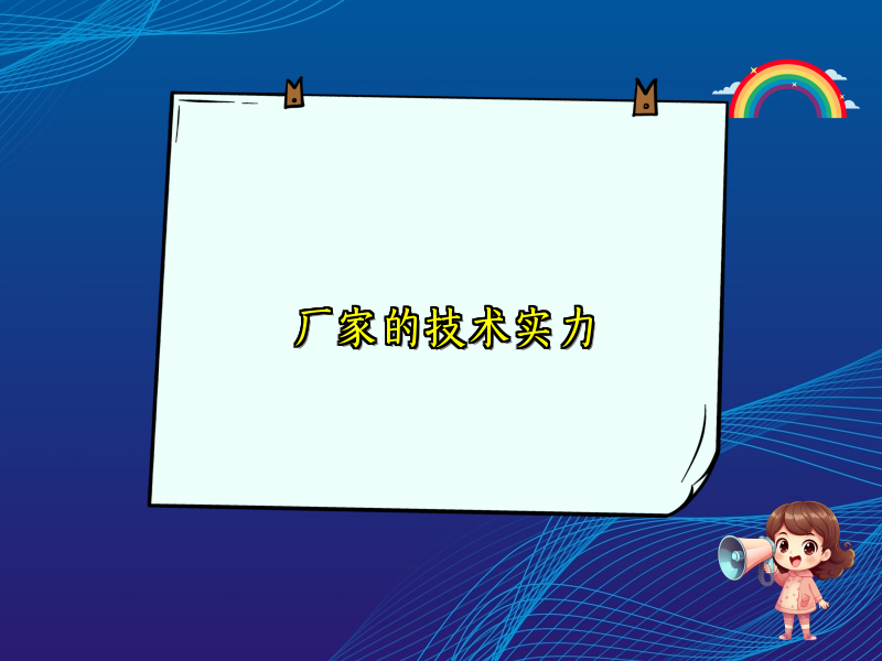 厂家的技术实力