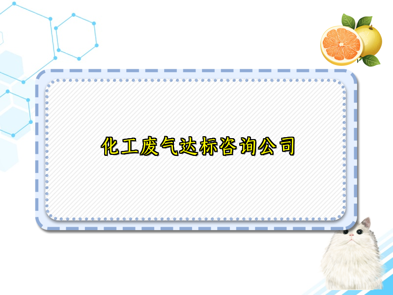 化工废气达标咨询公司