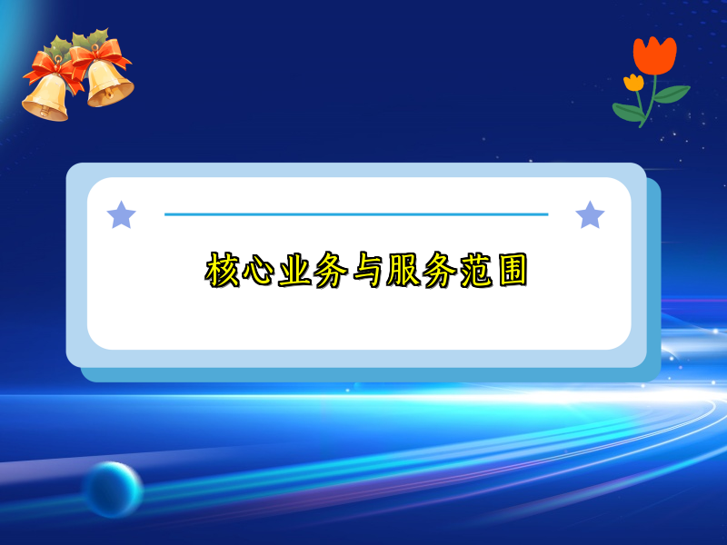 核心业务与服务范围