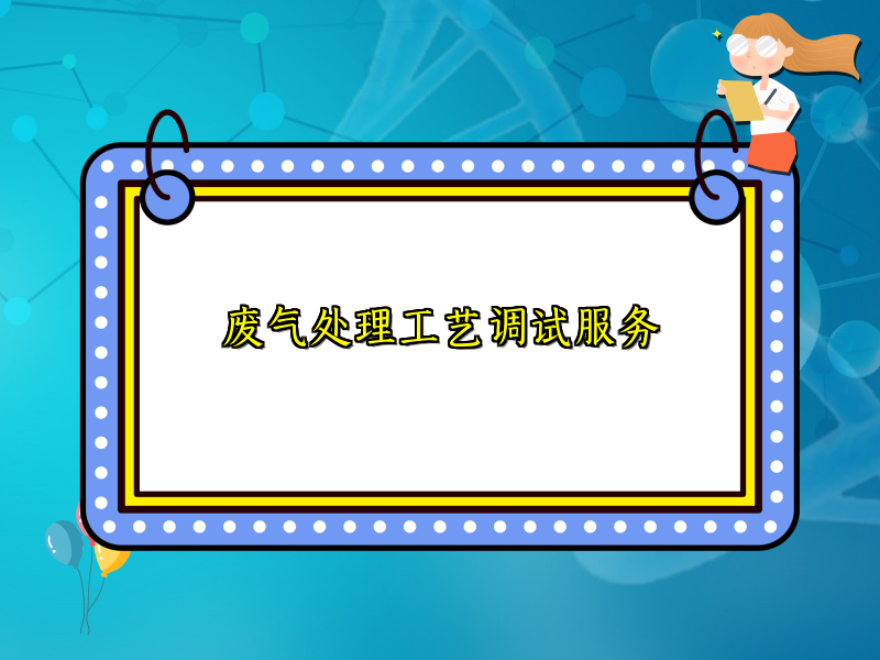 废气处理工艺调试服务